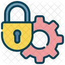 Key Lock Gear Icon