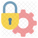 Key Lock Gear Icon