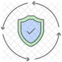 Security Measure Lineal Color Icon Icon