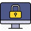 Security Monitor Computer Secure Icon
