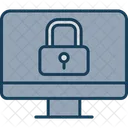 Security Monitor Computer Secure Icon