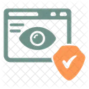Security Monitoring Hacker Monitoring Icon