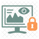 Security Monitoring Hacker Monitoring Icon