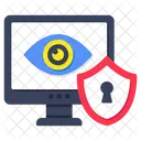 Security Monitoring Safety Monitoring Protection Monitoring Icon