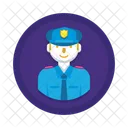 Security Guard Police Icon