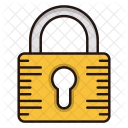 Security padlock  Icon