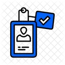 Security Pass Access Id Icon