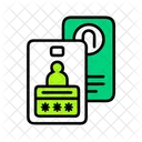 Security Pass Access Id Icon