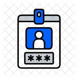 Security pass  Icon