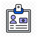 Security Pass Access Id Icon