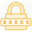 Security Password Duotone Line Icon Icon