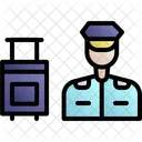 Security Personnel Icon