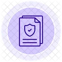 Security Policy Color Circle Icon Icon