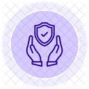 Security Protection Color Circle Icon Icon