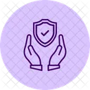 Security Protection Pentaglow Icon