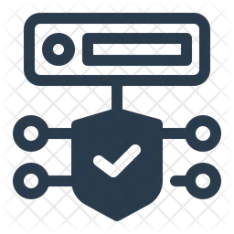 Security Protocol Icon - Download in Glyph Style