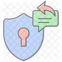 Security Response Lineal Color Icon Icon