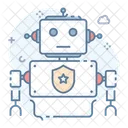 Ai Security Ai Protection Protective Robot Icon