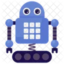 Security Robot Production Robot Process Robot Icon