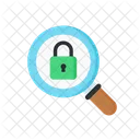 Security Search  Icon