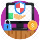 Cybersecurity Security Service Online Payment Security Icon