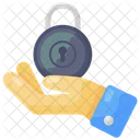 Security Services Offer Security Lock Care Icon