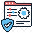 Security setting  Icon