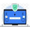Security Shield Protection Concept Online Security Icon