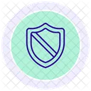 Security Shield Color Circle Icon Icon