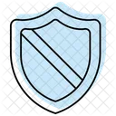 Security Shield Color Shadow Thinline Icon Icon