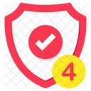 Security Shield Safety Shield Buckler Icon