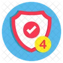 Security Shield Safety Shield Buckler Icon