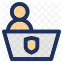 Sign Hotel Security Icon