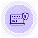 Security Software Color Circle Icon Icon