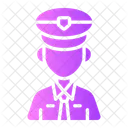 Security Staff People Worker Icon