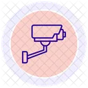 Security Surveillance Color Circle Icon Icon