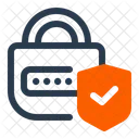 Security Token Authentication Key Digital Passcode Icon
