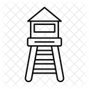 Security Tower Watch Tower Watch Icon