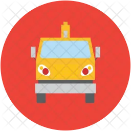 Security vehicle  Icon