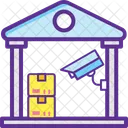 Warehouse Security Secure Icon