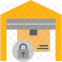 Security Warehouse Lock Warehouse Icon