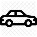Sedan Car Transportation Icon