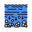 Sedimentación  Icono