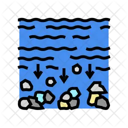 Sedimentation  Icon