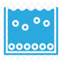 Sedimentation Dispersion Particles Icon