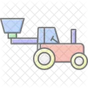 Seed Drill Farm Icon