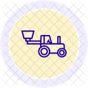 Seed Drill Farm Icon