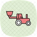 Seed Drill Farm Icon