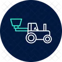 Seed Drill Farm Icon
