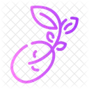 Seed Nature Sprout Icon